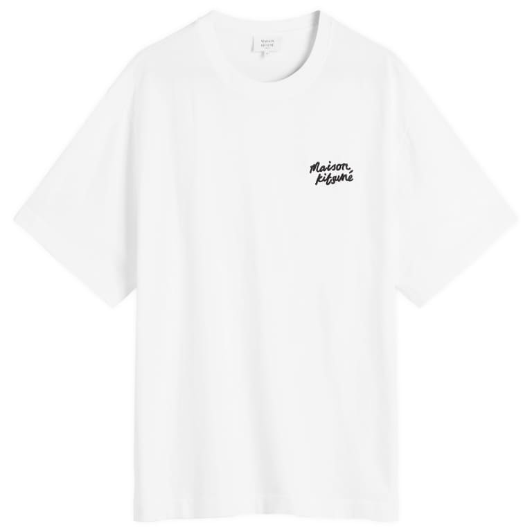 Maison Kitsune Handwriting Embroidery Oversize T-Shirt 18790₽