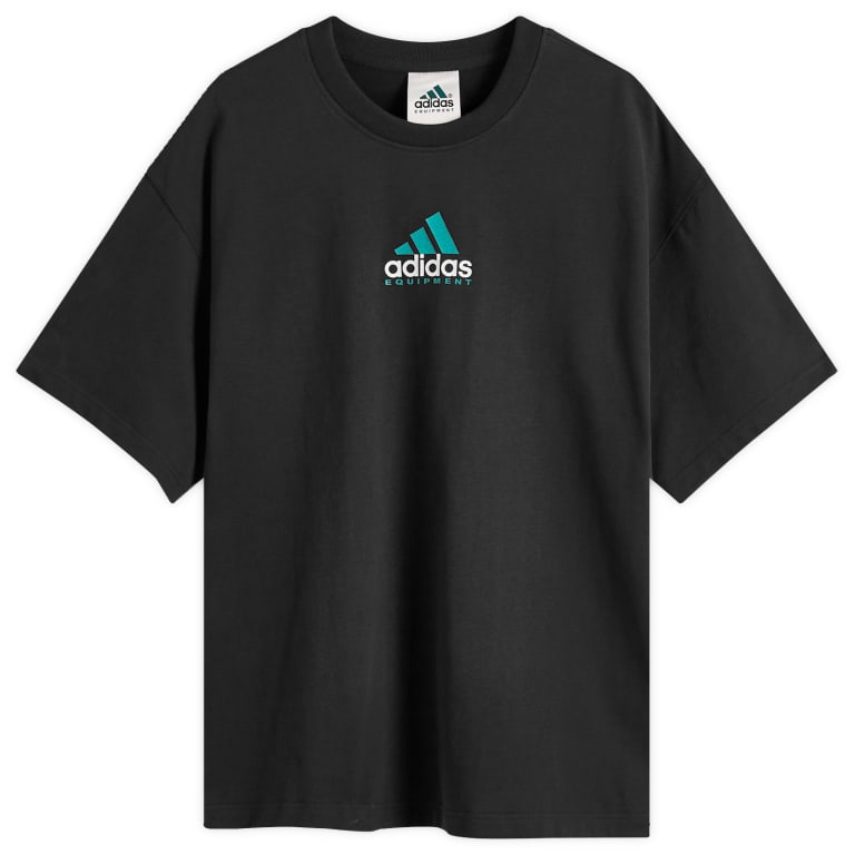 Футболка с графическим рисунком Adidas EQT black