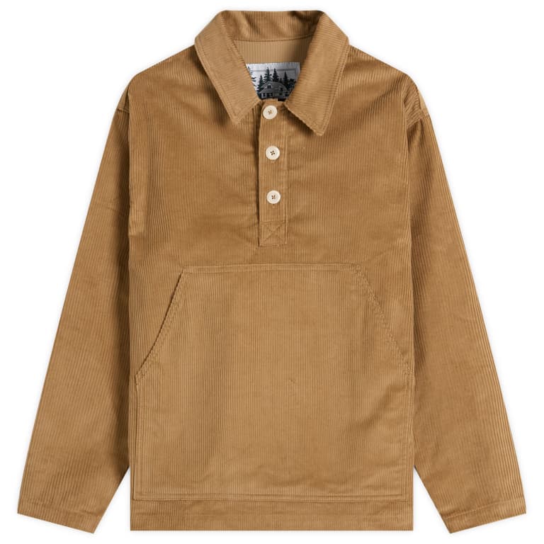 Café Mountain Cord Leisure Popover Jacket