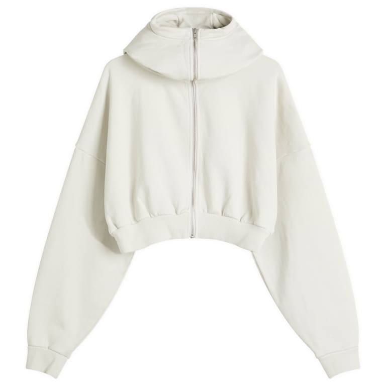Entire Studios Cropped Full Zip Hoodie