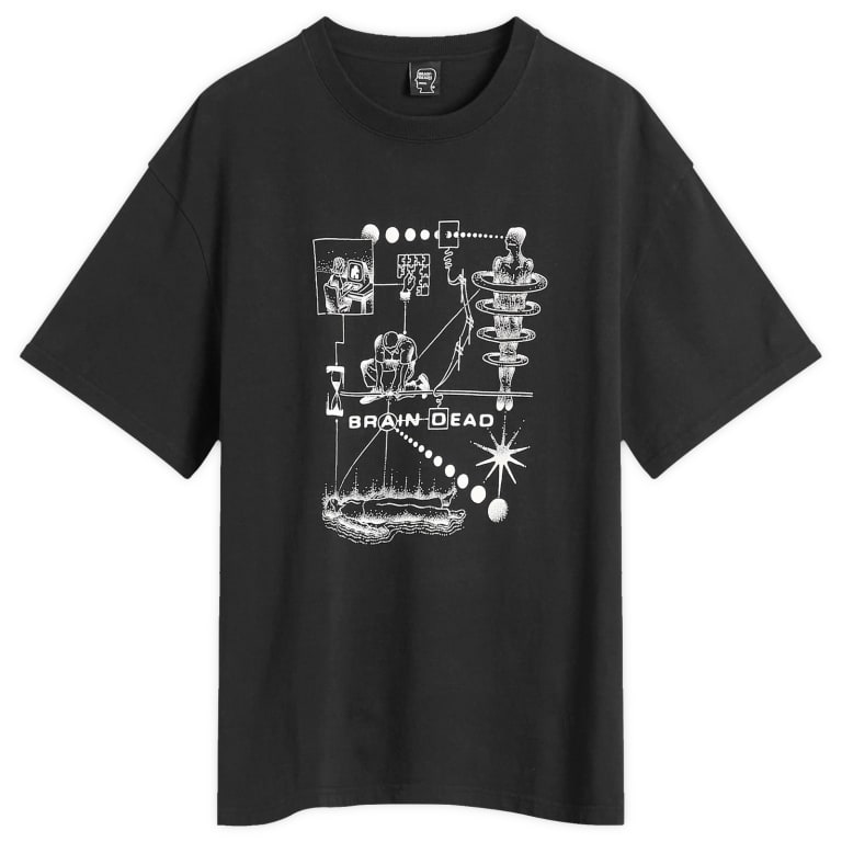 Brain Dead Mind Puzzle T-Shirt 10490₽