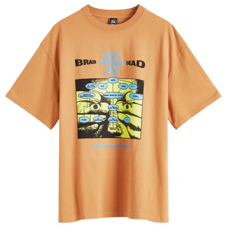 Brain Dead Information Age Occultism T-Shirt 10490₽