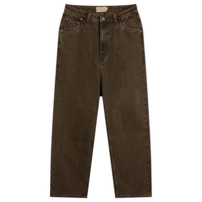 Классические джинсовые брюки свободного кроя за десять центов