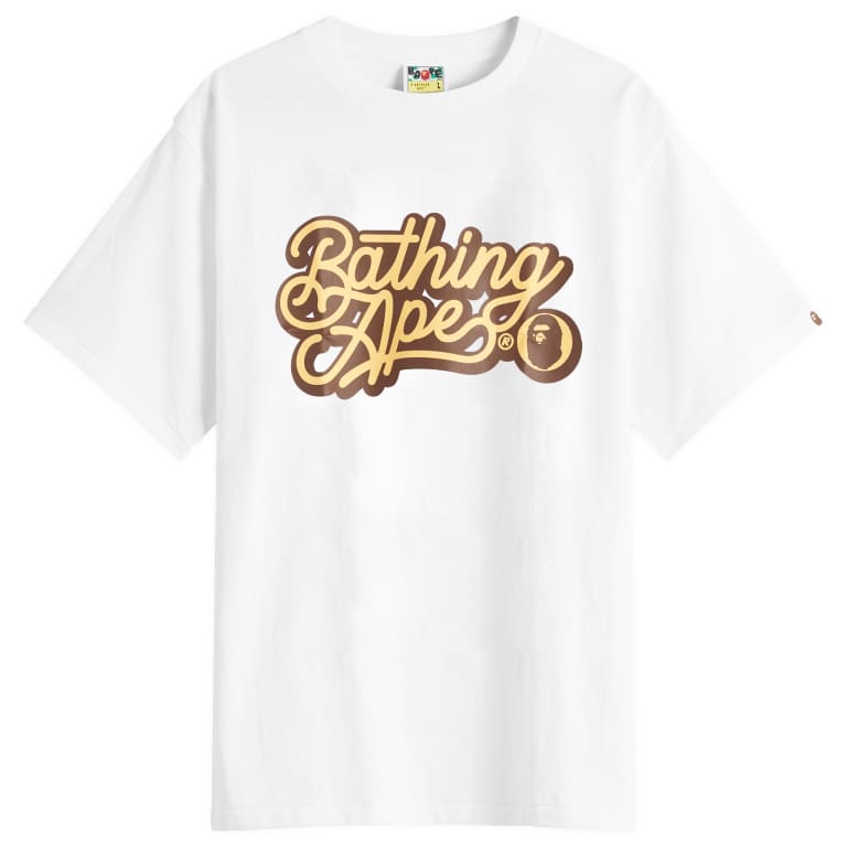 A Bathing Ape Bathing Ape Script Logo Tee