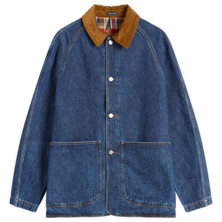 Drakes Three Pocked Denim Chore Jacket 132290₽