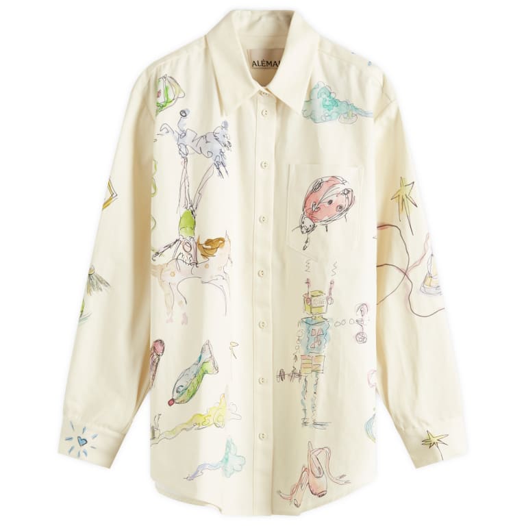 ALÉMAIS Court Denim Overshirt