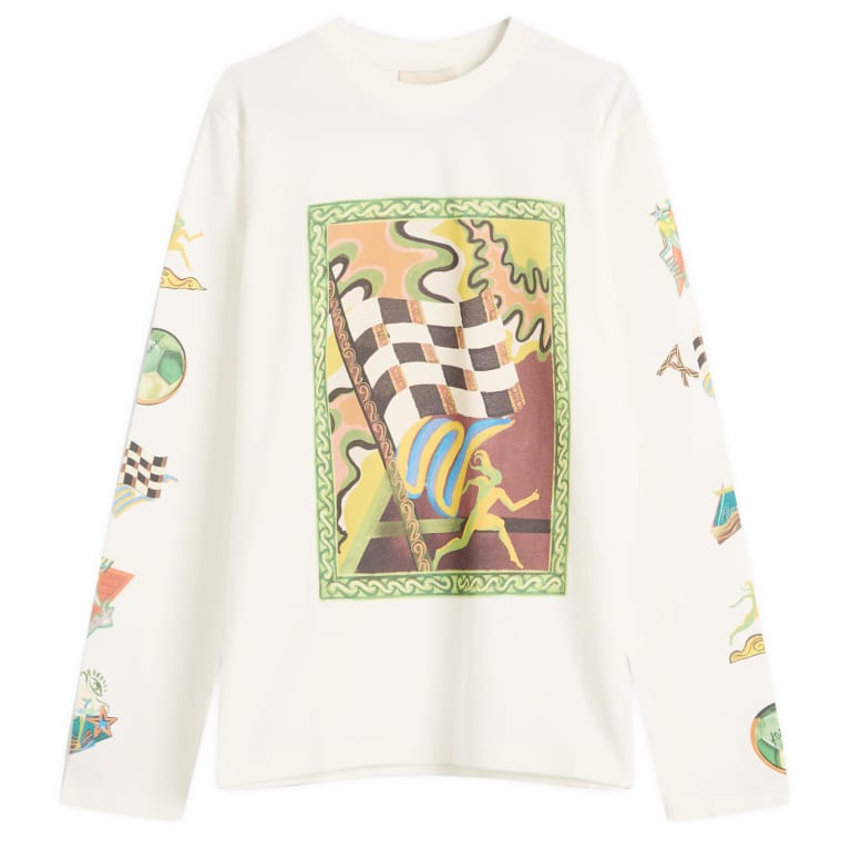 ALÉMAIS Lucky Pace Patch Long Sleeve T-Shirt
