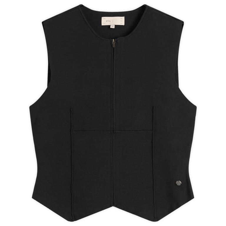 STEL Zip Up Power Knit Vest