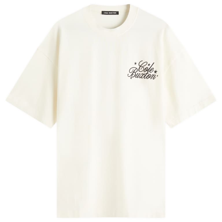 Cole Buxton Stars Serif T-Shirt