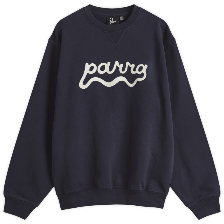 By Parra Water Wave Logo Sweatshirt