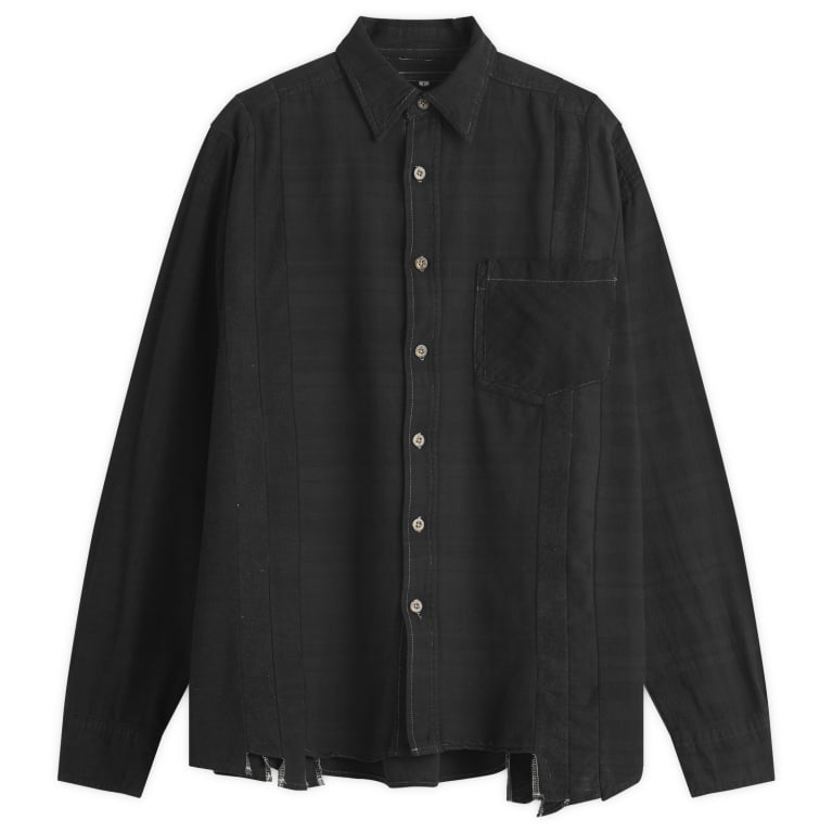 Needles 7 Cuts Wide Over Dyed Flannel Shirt 35990₽