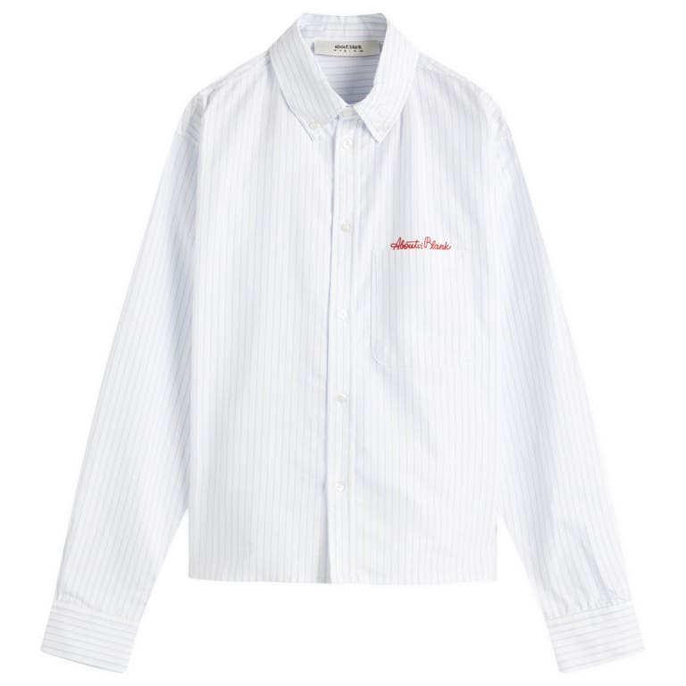 aboutblank Oxford Script Shirt 27590₽