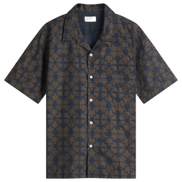 Universal Works Milta Print Road Shirt 20690₽