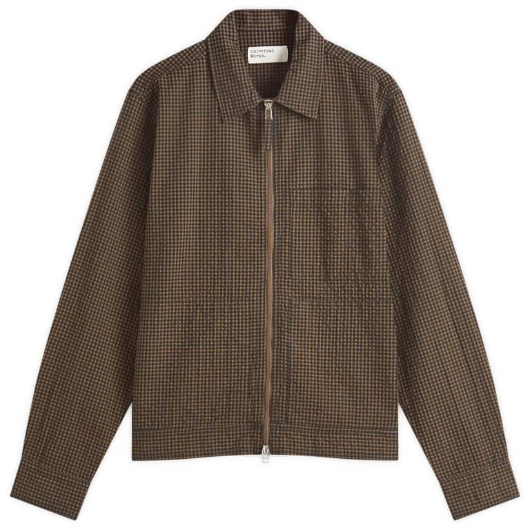 Universal Works Japanese Seersucker Zip Uniform Jacket 39790₽