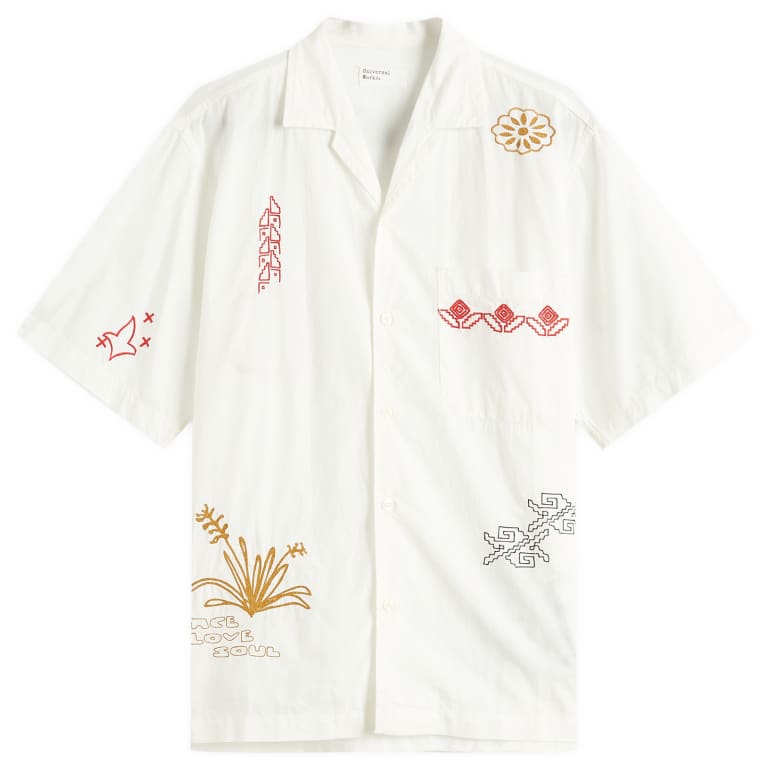 Universal Works Embroidered Minari Vacation Shirt 32190₽