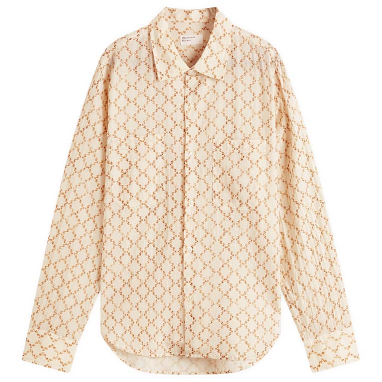 Universal Works Milta Weave Work Shirt 20690₽