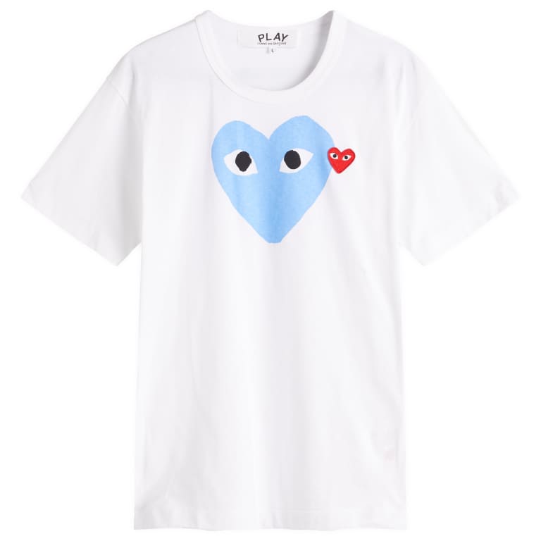 Comme des Garcons Play Red Heart Colour Heart T-Shirt 14290₽