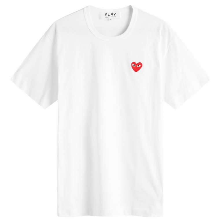 Comme des Garcons Play Basic Logo T-Shirt 13090₽