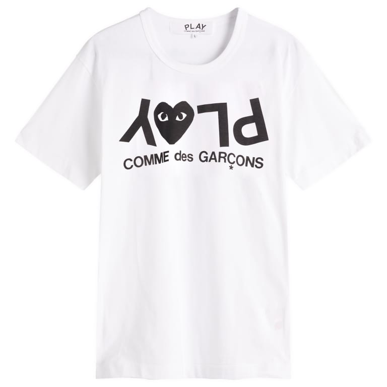 Comme des Garcons Play Inverted Text Logo T-Shirt 13090₽