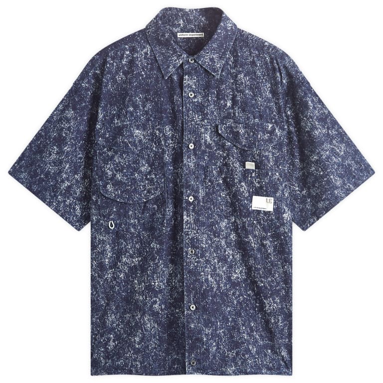 Uniform Experiment Indigo Print Fishing Shirt 41690₽