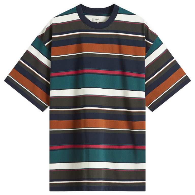 BEAMS Multi Stripe Tee