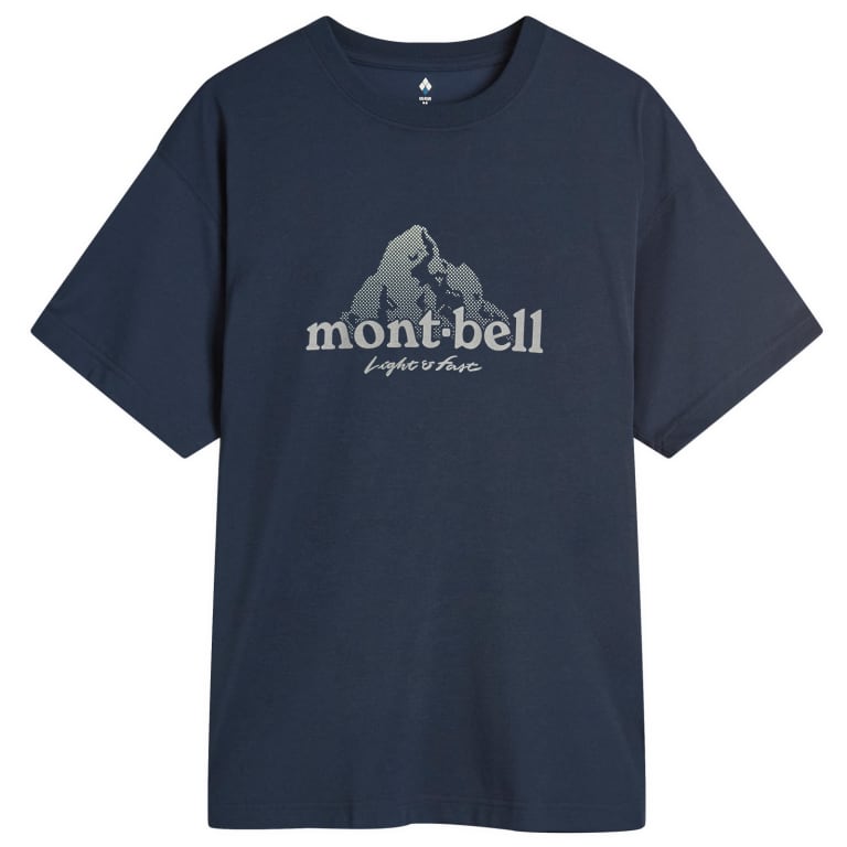 Montbell Dot Logo Wickron T-Shirt 7390₽