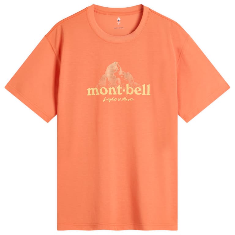 Montbell Dot Logo Wickron T-Shirt 7390₽