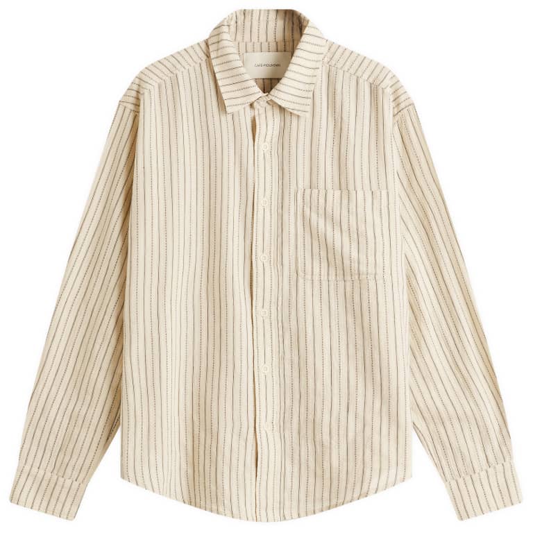 Café Mountain Dotted Stripe Heritage Shirt
