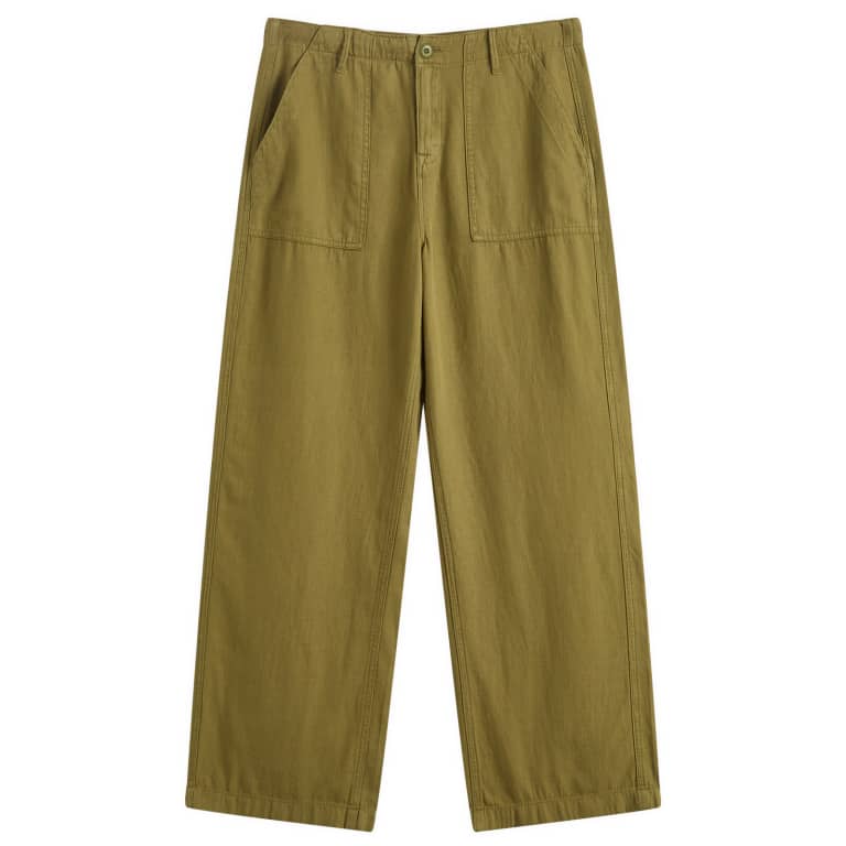 Good American Lite Linen Pants