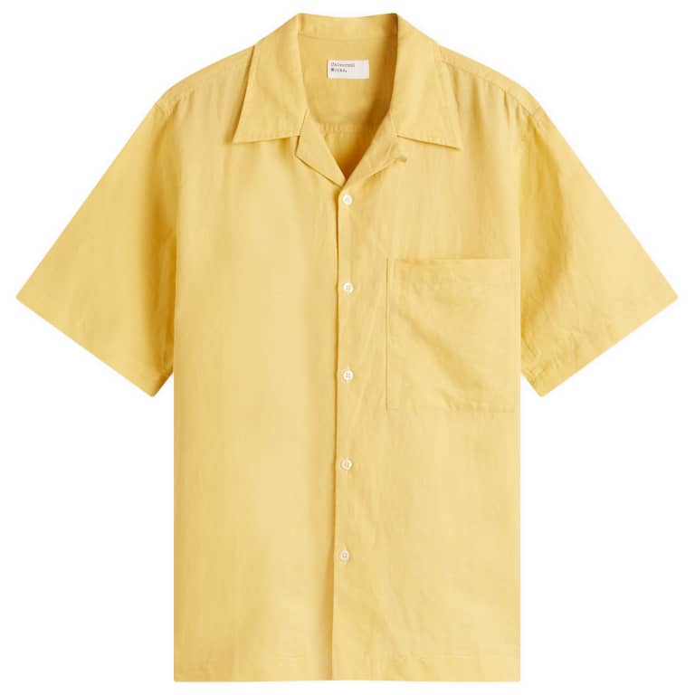 Universal Works Linen Cotton Camp Shirt 27590₽