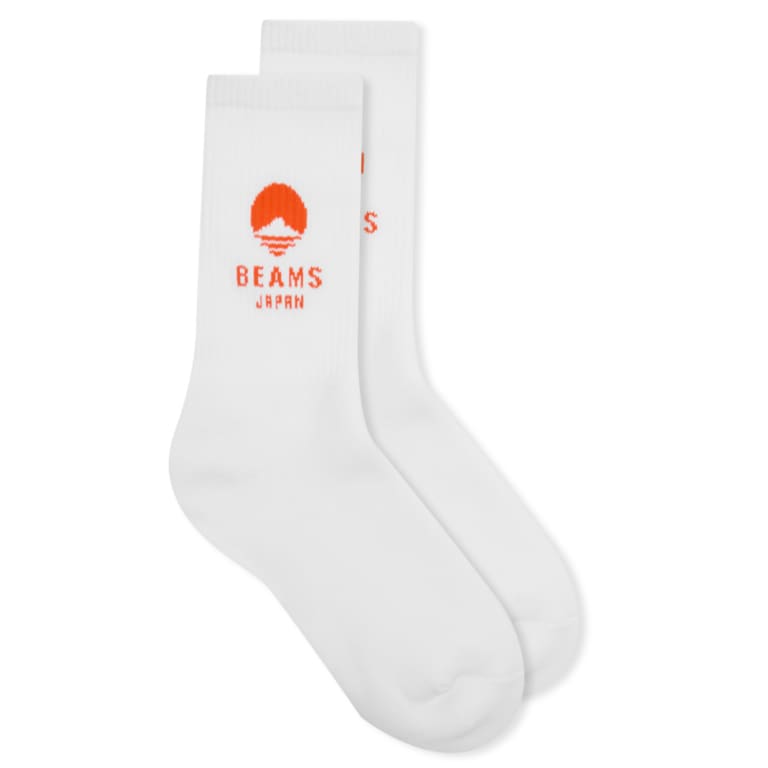 BEAMS JAPAN Logo Socks