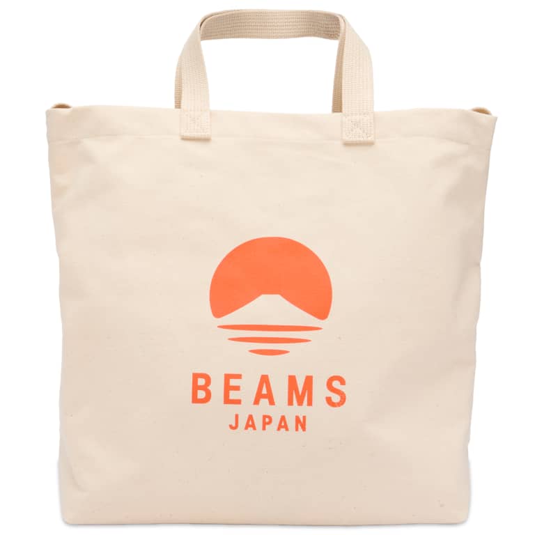 BEAMS JAPAN 2 Way Canvas Tote Bag