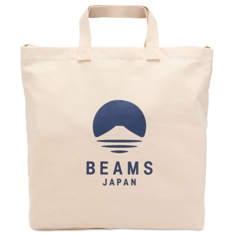 BEAMS JAPAN 2 Way Canvas Tote Bag