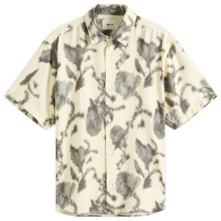 NN07 Freddy Print Short Sleeve Shirt