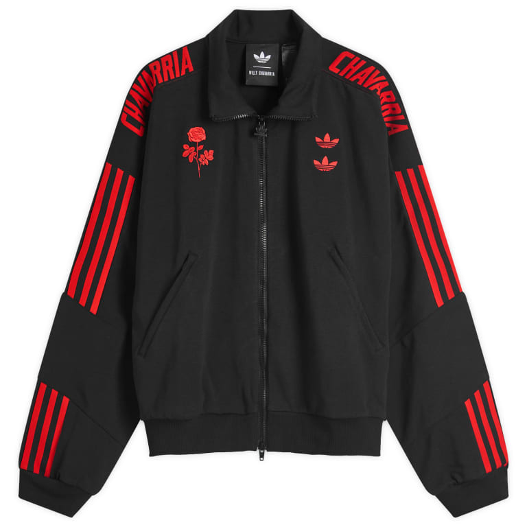 ТРИКОТАЖНЫЙ СПОРТИВНЫЙ ТОП Adidas x Willy Chavarria black
