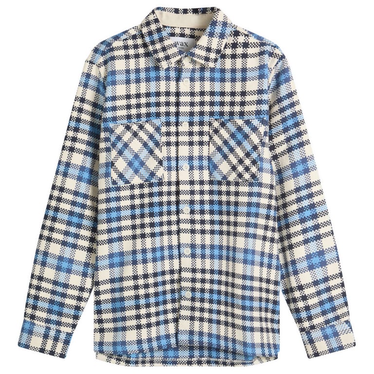 Wax London Whiting Strand Check Overshirt