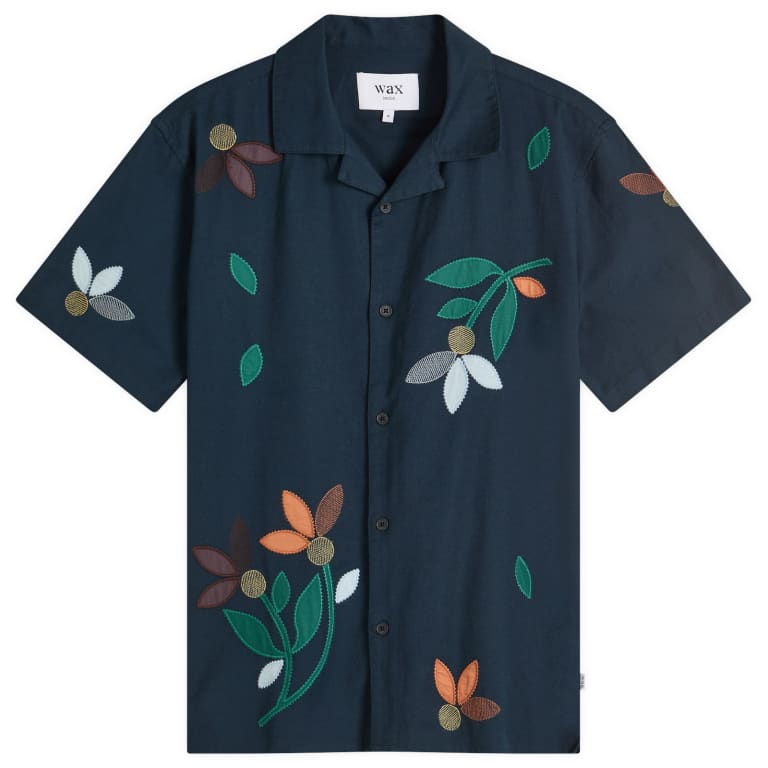 Wax London Didcot Bloom Applique Vacation Shirt