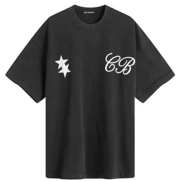 Cole Buxton Cursive 2 Star T-Shirt 18090₽