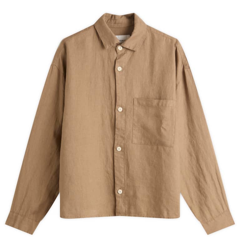 MKI Linen Box Dress Shirt 16190₽