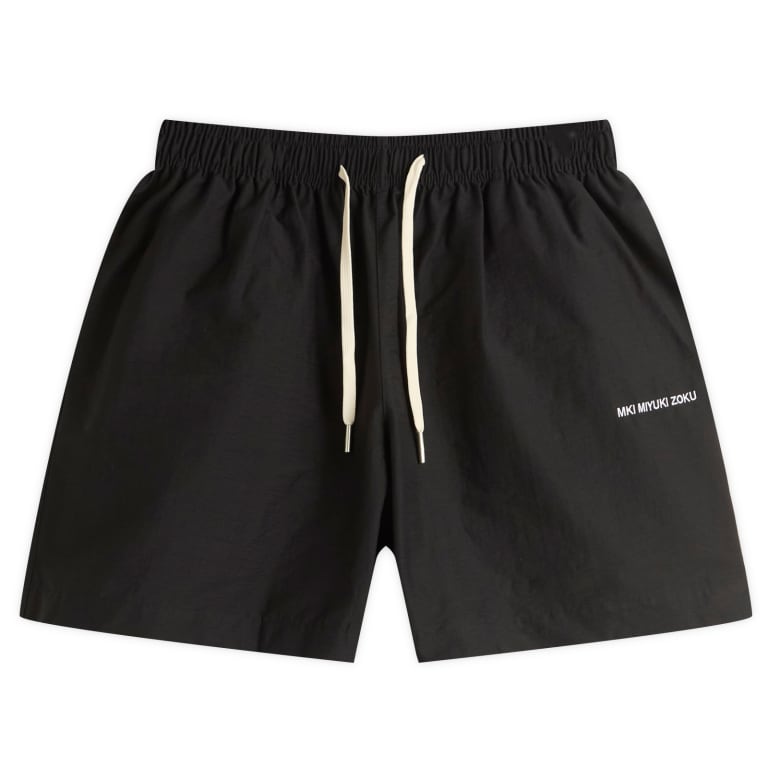 MKI Washed Cotton Nylon Shorts