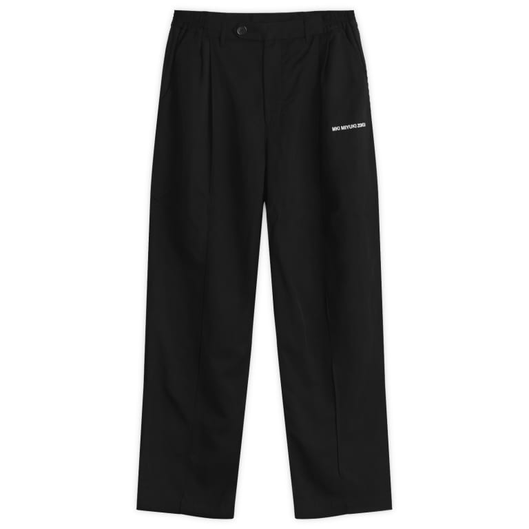 MKI Viscose Linen Wide Fit Suit Pants