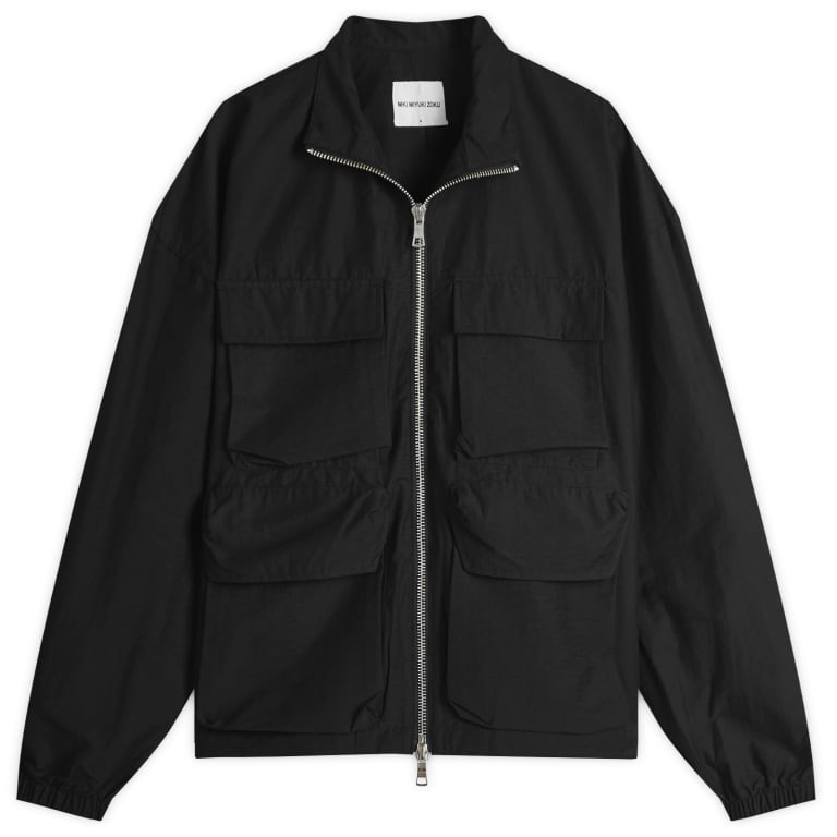 MKI Washed Cotton Nylon Track Jacket 18090₽