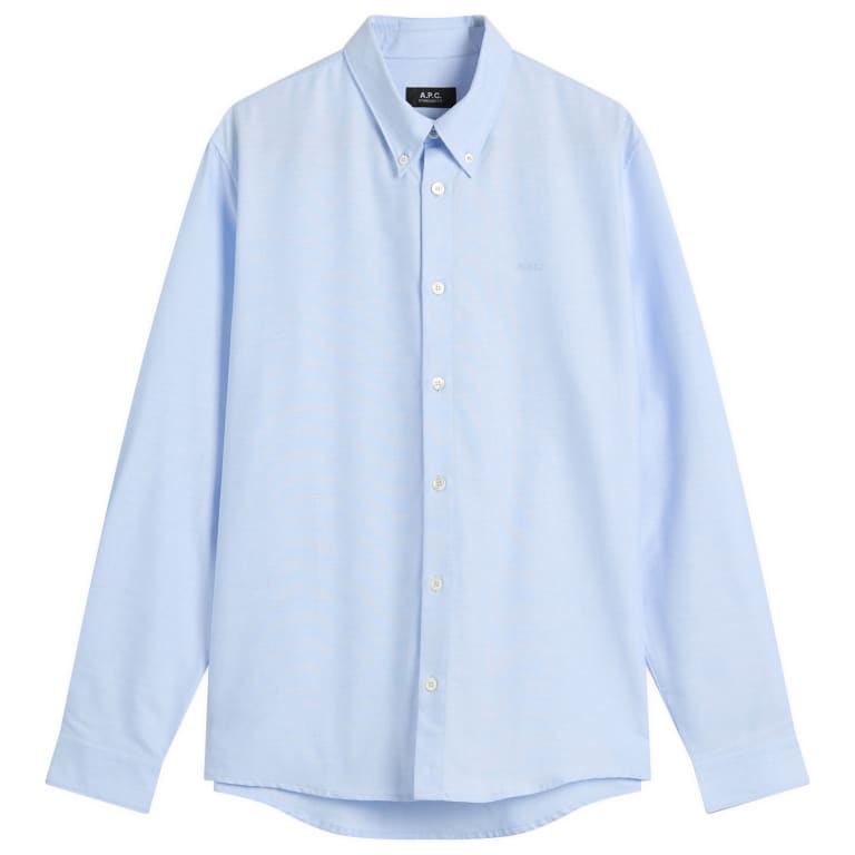 Оксфордская рубашка с логотипом APC Greg на пуговицах 35990₽
