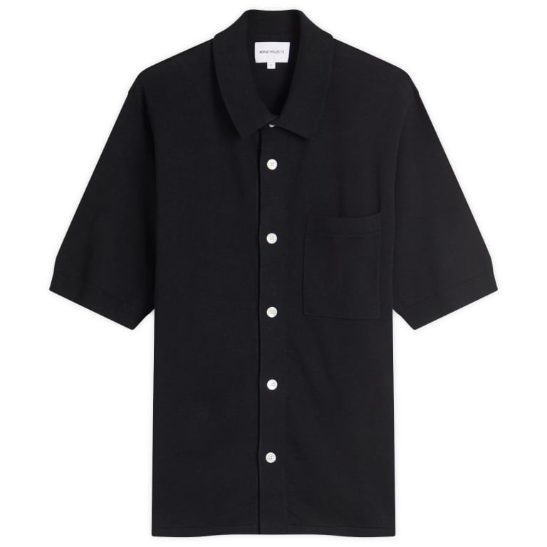 Норвежские проекты Ролло Хлопчатобумажная льняная рубашка с коротким рукавом 39790₽