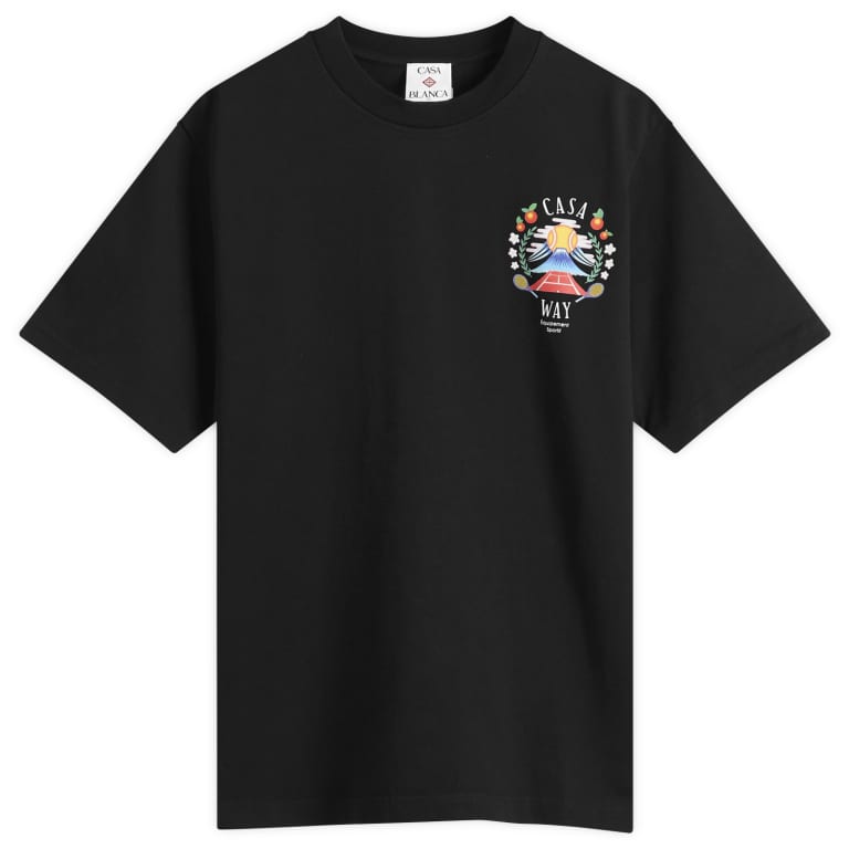 Футболка с принтом Casablanca Casa Way Mountain 42790₽