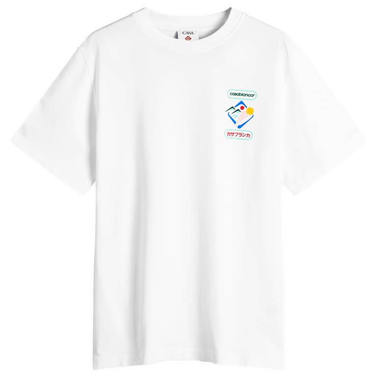 Спортивная футболка оверсайз Casablanca Montagne Sportif 38990₽