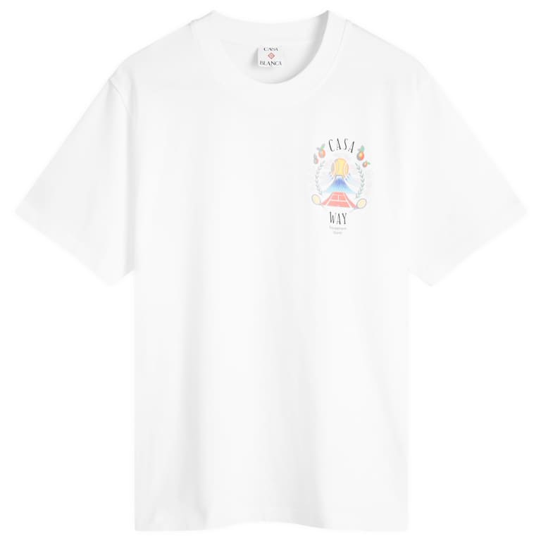 Футболка с принтом Casablanca Casa Way Mountain 42790₽