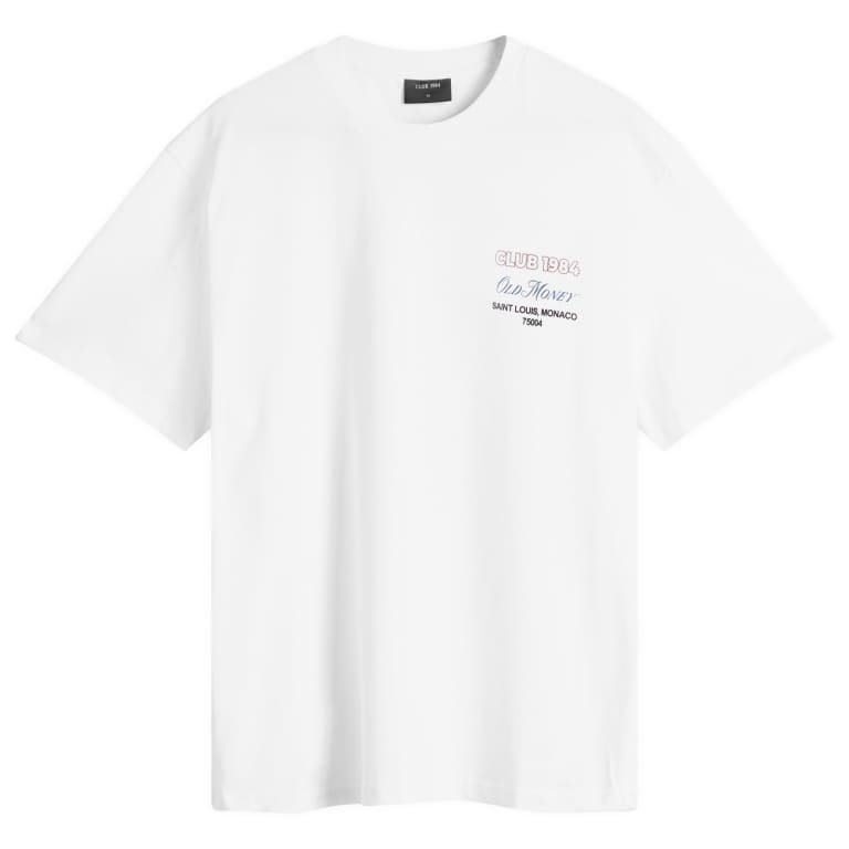 Футболка с надписью Club 1984 Old Money
