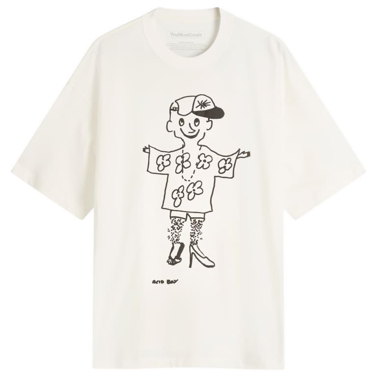 Футболка YMC x Bat для девочек и Acid Boys Acid Boy 14290₽