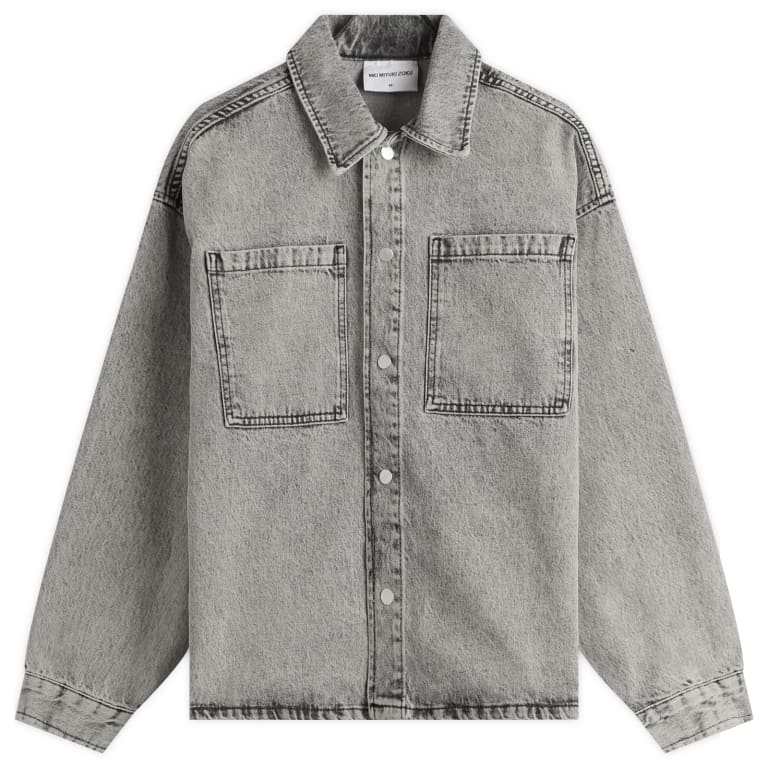 Верхняя рубашка-футляр из джинсовой ткани MKI 16190₽